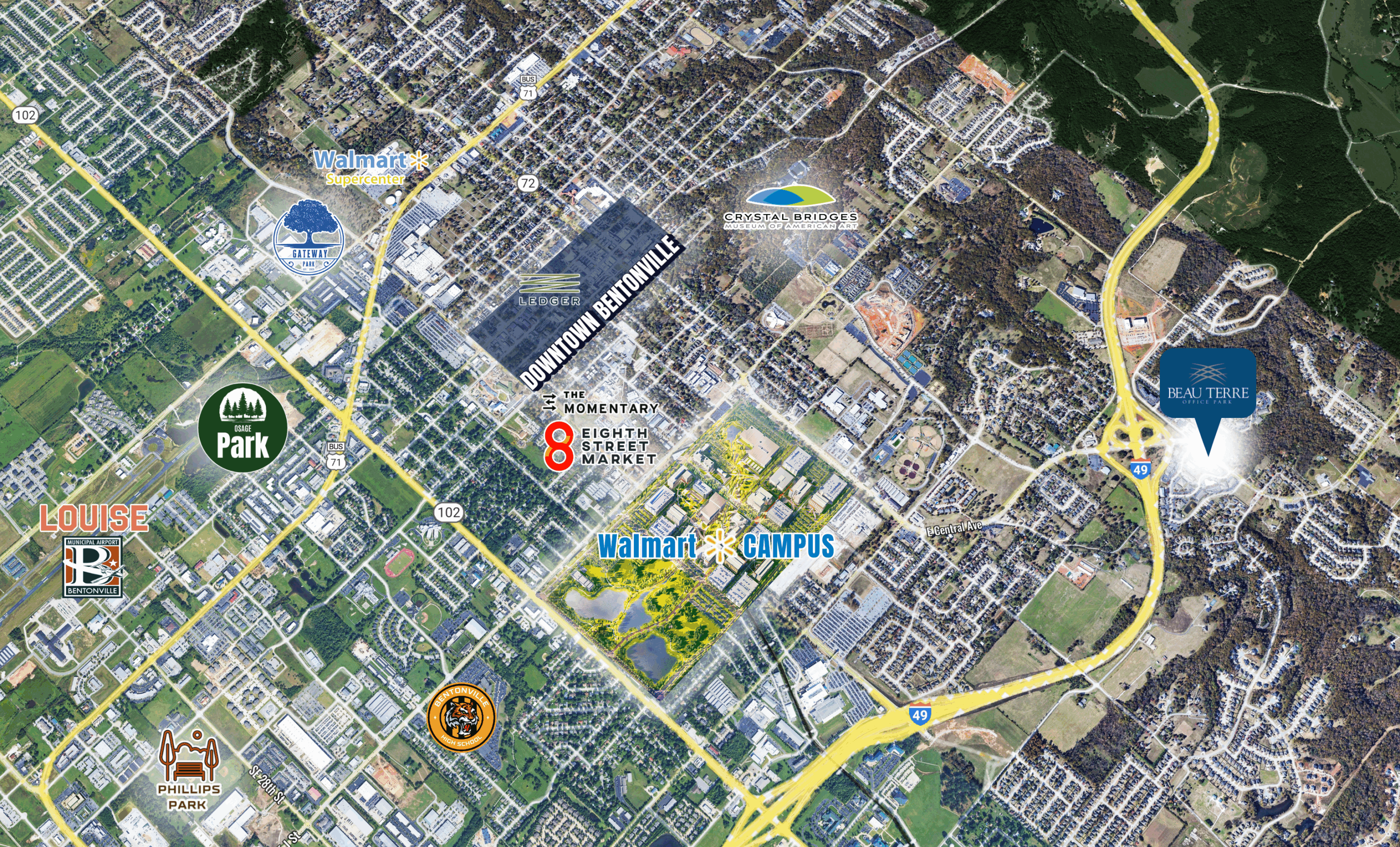 office parks near walmart home office